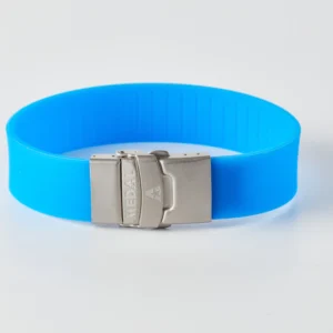PULSERA MEDAL - Azul Claro